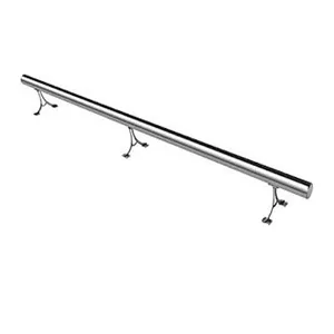 TAKA Customized 304/316 Stainless Steel Antique Brass Bar Foot Railing Mount Bracket