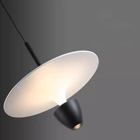 ECOJAS – petit lustre moderne minimaliste américain, lumière de luxe, décoration, restaurant, bar, plafonnier créatif, soucoupe volante
