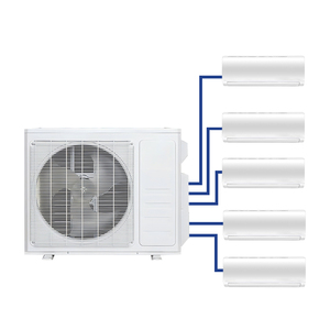 Bestcold 2 Zone Multi <b>Split</b> Air Conditioner 18000 BTU Dual Room Cooling Heating System - Product Image 4