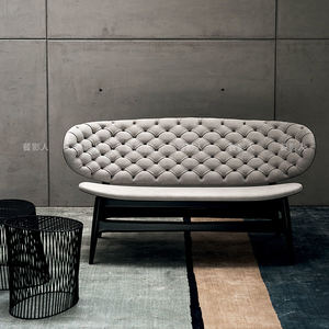 Sillón Moderno de Descanso con Patas de Madera y Tapicería de Cuero PU, Cómodo Sillón Relax <span class=keywords><strong>Dalma</strong></span> para Hotel - Product Image 6