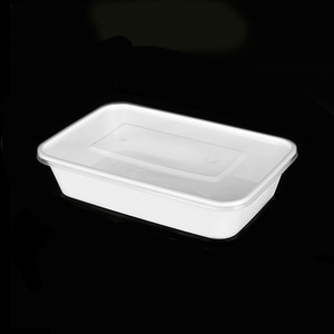 Récipients alimentaires en plastique en gros du rectangle 2000ml léger bon marché avec des couvercles pour la boîte de nourriture à emporter de restaurant - Product Image 5