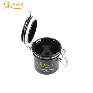 Quewel — réservoir de stockage de colle pour extensions de cils, conteneur de stockage d'adhésifs individuels, pot de stockage scellé pour cils - Product Image 2