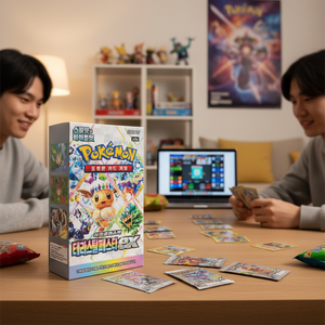 Poke Mon SV5a Terastal Festa Pack Box 10 Paquetes 100 Hojas de Papel TCG Tarjetas Coleccionables para Fiestas Hecho en Corea - Product Image 3