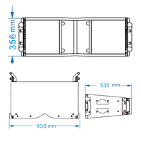 Módulo de Altavoz Line Array Profesional KA212 de 12 Pulgadas con Controladores de Neodimio para Sonido de Escenario y Conciertos