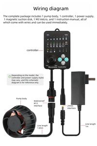 Pompe à vague de surf pour aquarium de luxe super silencieuse réglable 8000lh à flux croisé écologique - Product Image 6