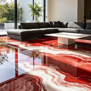 Revêtement de sol époxy industriel sans solvant Alida, liquide pigmenté pour adhésifs et mastics de construction, application au pinceau - Product Image 3