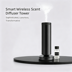 Rechargeable Waterless Commercial Tower Aroma <b>Diffuser</b> Machine Hotel Use App-Controlled <b>LED</b> Lighting 100ml Large Capacity - Product Image 3