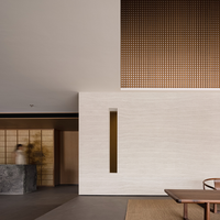 Revêtement mural souple en pierre de terre battue flexible de style campagnard pour la décoration intérieure et extérieure