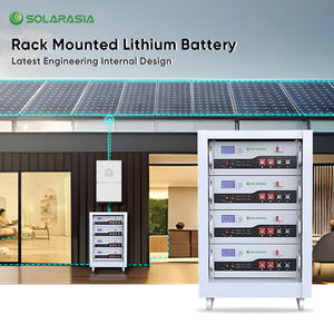 ชั้นวางแบตเตอรี่ลิเธียม Lifepo4 51.2V 100AH 300ah 200ah 150ah สำหรับเก็บพลังงานแสงอาทิตย์ - Product Image 2