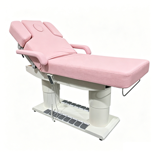 Table de massage et de soin du visage de luxe avec 4 moteurs pour salon de beauté et extension de cils - Product Image 2