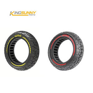 Pièces de Scooter électrique 9.5*2.5 pneu solide tout-terrain pour <span class=keywords><strong>NIU</strong></span> <span class=keywords><strong>KQi3</strong></span> Pro/Max Kickscooter roue en caoutchouc 9.5*2.50 pneu solide en nid d'abeille - Product Image 1