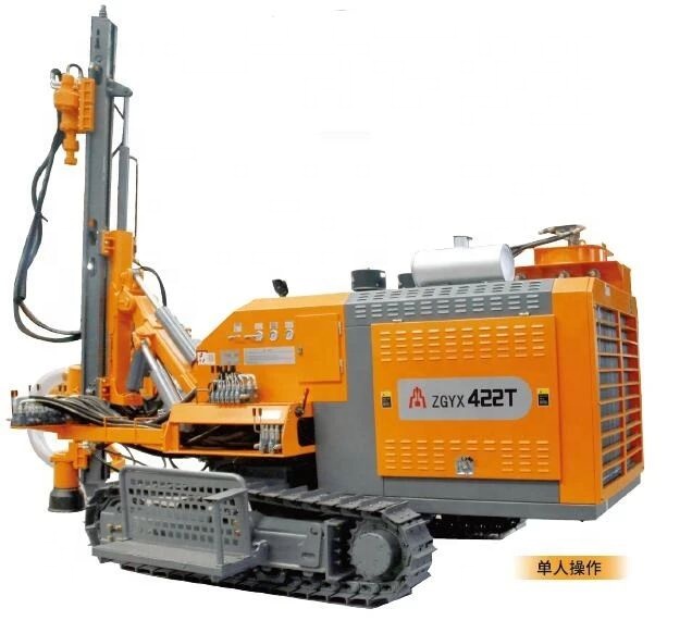 Чжигао ZGYX-422T открытых хард-рок в горнодобывающей промышленности на гусеничном ходу взрывных скважин буровая установка для бурения скважин на возможностью погружения на глубину до 30 м
