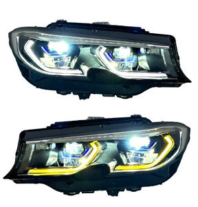 Faros Delanteros Láser de Alta Calidad 6000K, Amarillo Blanco Ámbar DRL para Serie 3 G20 G28 M340i M330i 12V - Product Image 5