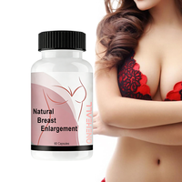 Capsule d'amélioration mammaire de soutien féminin à base de plantes Supplément de soins de santé naturels de marque privée