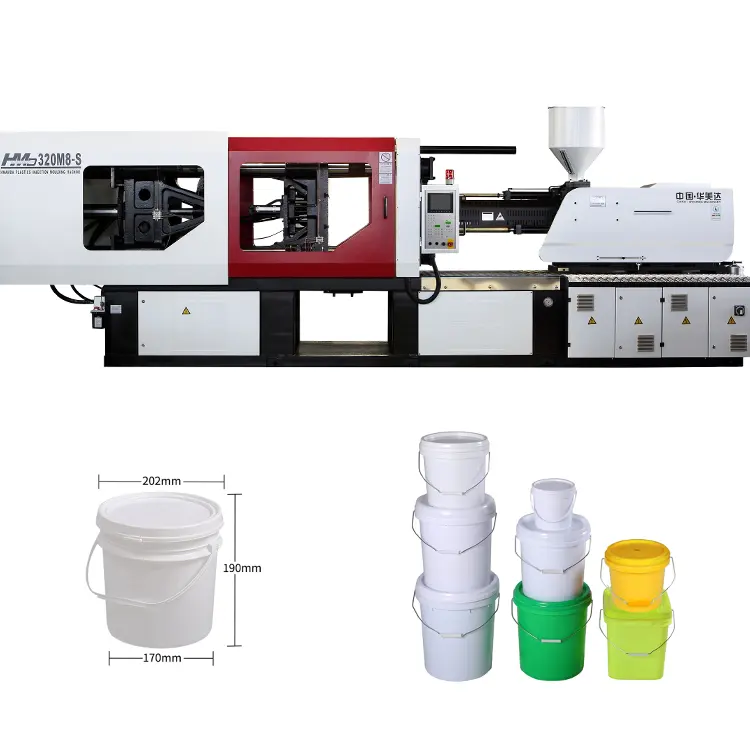 HMD400M8-SII yeni tip plastik kova yapma kalıp küçük otomatik enjeksiyon makinesi stokta
