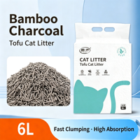 Litière pour chat en granulés de tofu 1,5 mm, désodorisante, agglomérante, faible teneur en poussière, jetable aux toilettes, vente en gros usine