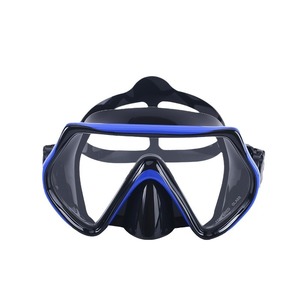 Masque de plongée Asy, taille unique, verre trempé, lunettes de plongée panoramiques - Product Image 1