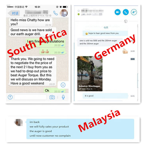 Máy xúc thủy lực Trái Đất <span class=keywords><strong>Auger</strong></span> khoan <span class=keywords><strong>bit</strong></span> - Product Image 6