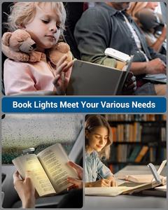 Lámpara de Escritorio LED Mini Portátil con Batería, Luz Nocturna con Protección para los Ojos para Leer Libros - Product Image 4