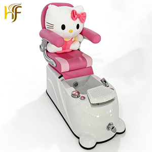 Çocuklar İçin Pedikür Koltuğu Çocuk Manikür Koltuğu Renkli LED Işıklı Lüks Pembe Tırnak Salonu Pedikür Çocuk Spa Masaj Koltukları Renkli - Product Image 6