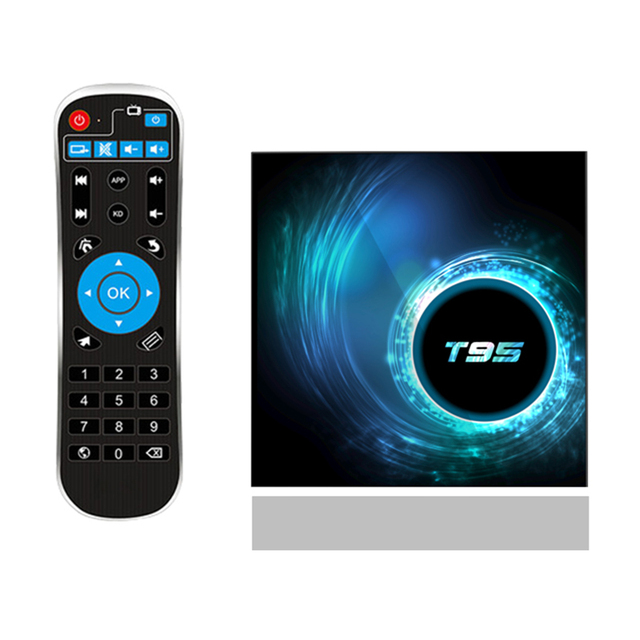 T95 Smart TV Box Max Android 10 6K H616 Quad Core HD Media Player Video 4G 64GB Android TV Box
