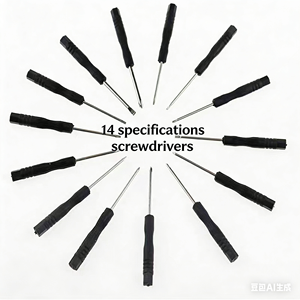 مفك براغي صغير 2.0 كروس وورد 3.0 مم 0.8 بنتاغون، أدوات صيانة وتفكيك لجميع أنواع الهواتف المحمولة والألعاب. - Product Image 6