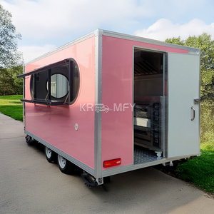 Carrito de Comida Móvil Personalizado 2025, Remolque de Comida con Pizzería, Barbacoa, Cervecería - Product Image 2