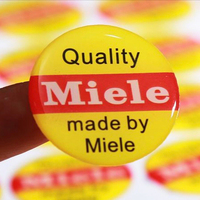 Autocollant en résine époxy transparente en forme de dôme, badge imprimé en 3D, autocollants pour réfrigérateur, logo, étiquette en résine pour la décoration de voitures et de téléphones portables