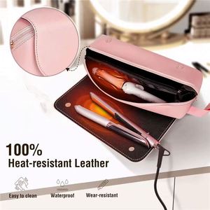 Échantillon gratuit : Étui de voyage portable en polyester pour fer à friser et outils capillaires pour femmes – Sac de transport pour outils capillaires chauds - Product Image 3