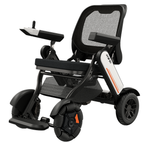 Fauteuil roulant électrique ultra-léger CE alimenté par une batterie au lithium de 10 ampères-heures pour les déplacements aléatoires. - Product Image 2