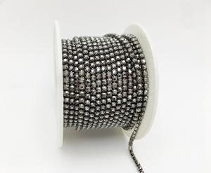 Tự làm đồ trang sức quần áo phụ kiện SS6 chuỗi Claw Túi giày với <span class=keywords><strong>Motif</strong></span> thạch tại chỗ bán buôn của khuôn mẫu vật liệu kim loại - Product Image 3