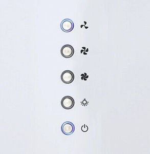 Lawe Island <span class=keywords><strong>hotte</strong></span> de cuisine 110 V villa commerciale ouverte cuisine <span class=keywords><strong>noire</strong></span> <span class=keywords><strong>cylindrique</strong></span> top aspiration ventilation silencieuse cheminée cuisine - Product Image 6
