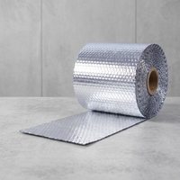 Feuille de film bulle aluminisé en vrac, écologique, 97% de réflexion, ignifuge, antichoc extrême, pour entrepôt