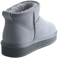 Vente en gros ODM/OEM, vente directe d'usine, bottes de neige imperméables unisexes, bottes d'hiver classiques en cuir de vachette, logo et style personnalisés