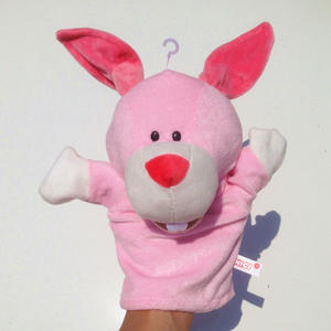 Op Maat Gemaakte Groothandel Cartoon Dier Hand Pop Speelgoed Mond Kan Nieuwe Stijl Bewegen - Product Image 4