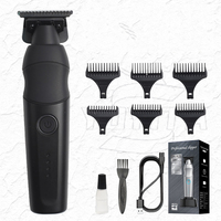 Nouvel Arrivage 2025 Tondeuse à Cheveux Électrique Sans Fil Professionnelle Corps en Alliage de Zinc Recharge USB-C pour Usage Domestique Masculin