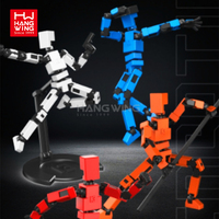 HW Lucky Dummy 13 figurines de corps complet mobiles multi-articulations modèle 3D imprimé bricolage assemblage jouets ornement décorations de bureau