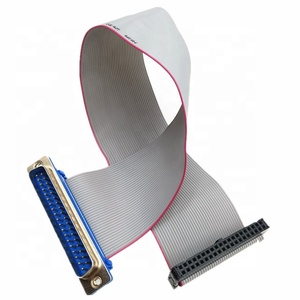 DB37 D-SUB 37Pin a FC-40Pin conector hembra de <span class=keywords><strong>2</strong></span>,54mm IDC cinta plana Cable - Product Image 2