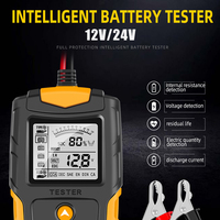 Testeur de batterie automobile 12V 24V CCA, testeur de résistance interne, analyseur de batterie de moto, outil de diagnostic