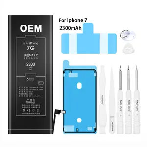 OEM Plus Pro Max Xs 12 11 7 8 6 Cell Phone High Capacity Digital Batteries Mobile Xr 7simple Mag 6spl X Battery For Iphone