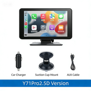 Универсальный встраиваемый монитор на подголовник с сенсорным экраном, Android-магнитола, 1920x1080, 2.5D, USB, развлекательная система для задних сидений, Wi-Fi - Product Image 2