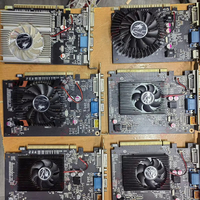 Venta al por mayor de juegos baratos tarjeta gráfica GPU GT610 DDR3 2GB 1GB 64Bit VGA Video tarjetas gráficas para escritorio GT 610 tarjeta VGA