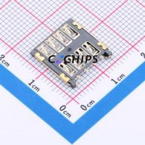 C7903-51 SIM Card Connector SMD Connector ( Card Type: Micro SIM Card )( Body Max Height: 1.5mm ) - Product Image 2