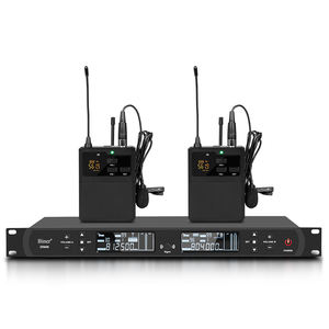 Nuevo Micrófono Inalámbrico Lavalier DR666 Profesional, Ligero y Portátil, con Cancelación de Ruido para Actuaciones en Escenario - Product Image 1