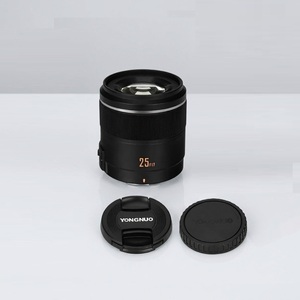 เลนส์ YONGNUO YN 25mm F1.7M 25mm STM คุณภาพดี สำหรับ Panasonic และ Olympus M4/3 Mount G95 <span class=keywords><strong>GF9</strong></span> GX9 เลนส์มาโครรูรับแสงกว้าง AF สำหรับกล้อง - Product Image 1