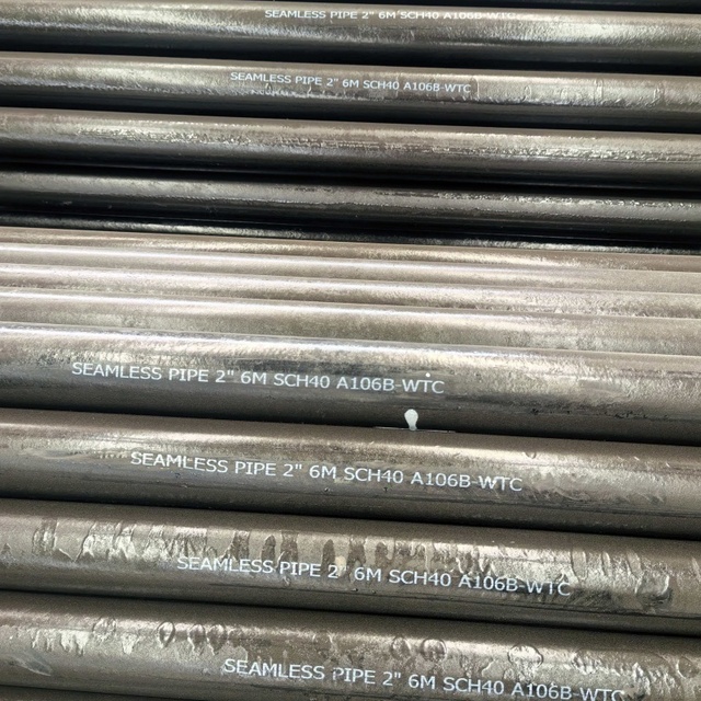 Seamless Carbon Steel Pipe Q235B Q345 A106 A53 Steel Tube and Hollow Section for Industry with Factory Direct Sale Price