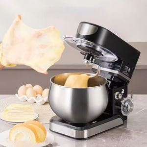 3L Automatic Desktop Stand Mixer, <b>Electric</b> Dough Mixer Chef Machine with Mixing Bowl Display for Home Kitchen - Product Image 1