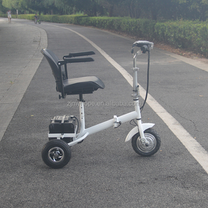 EU 500W 48V Three Wheel Brushless Electronic Folding Waterproof Mobility Scooter Removable Battery <b>Remote</b> <b>Control</b> CE Certified - Product Image 2
