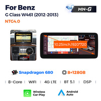 Radio para Auto con Android 13, 8GB, 128GB, Auto Car-Play, para Benz Clase G W461 W463 2011-2018, Video, Audio, BT, DSP, Qualcomm Snapdragon 680