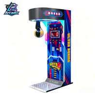 Machine de jeu d'arcade de boxe à monnayeur, machine de boxe électronique à prix d'usine, machine de boxe à monnayeur avec système de récompense